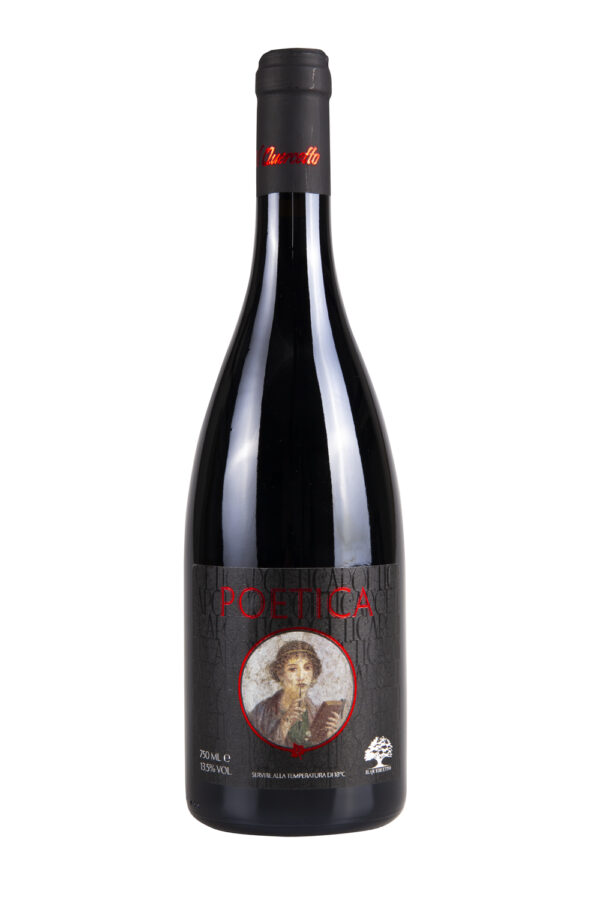 Bottles of red wine vintage 2021 13,5% Vol 750 ml (POETICA)